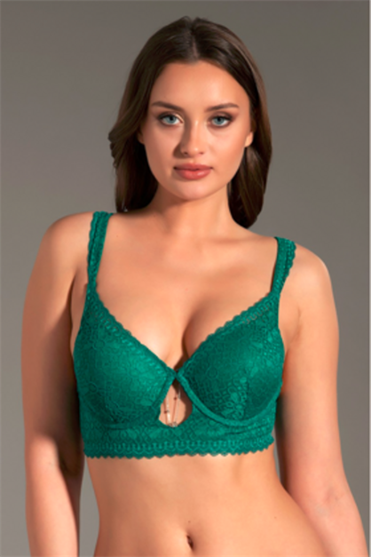 Destekli Sütyen C13014 Yeşil