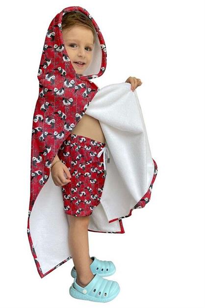 C&City Kids Beach Towel Poncho C1701