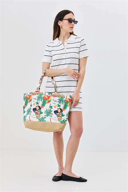 C&City Beach Bag Y8670-26