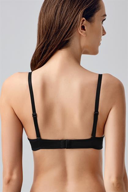 C&City Desteksiz Sütyen 7010 Siyah