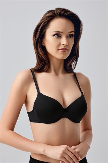 C&City Desteksiz Sütyen 7010 Siyah