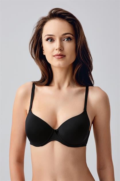 C&City Desteksiz Sütyen 7010 Siyah