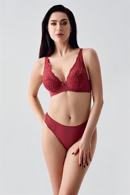 Non-padded Bra And Panty Set C14156