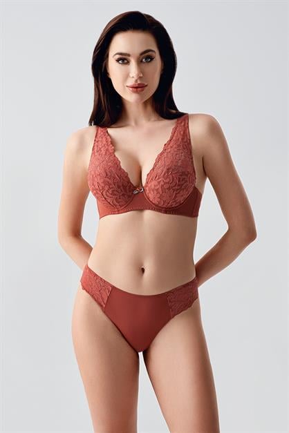 Non-padded Bra And Panty Set C14156 