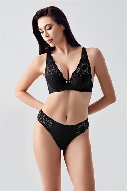 Non-padded Bra And Panty Set C14156