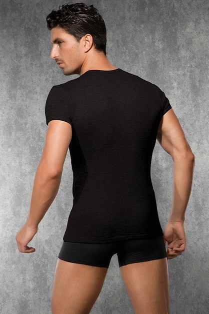 Doreanse 2545 Erkek T-shirt Siyah