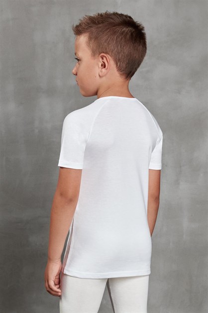 Doreanse 255 Unisex Çocuk Termal T-Shirt Siyah