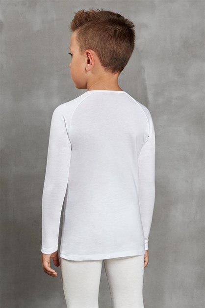 Doreanse 265 Unisex Çocuk Termal T-Shirt Siyah