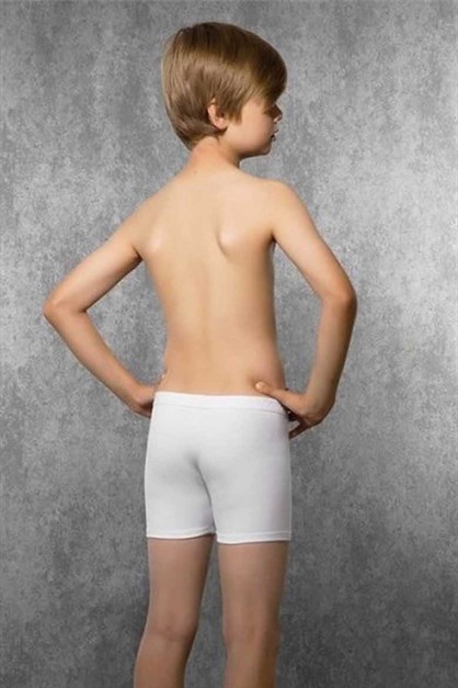 Doreanse 550 Erkek Çocuk Boxer Beyaz
