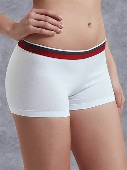 Doreanse 8160 Kadın Boxer Beyaz