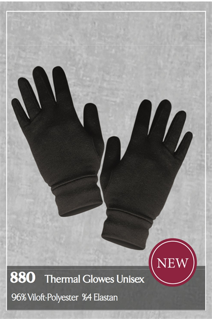 Doreanse 880 Unisex Eldiven Siyah