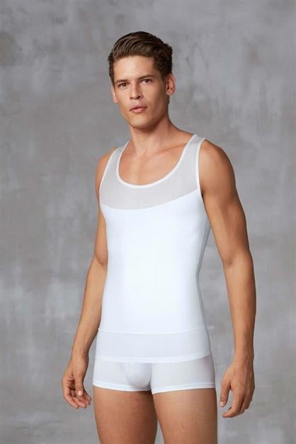 Doreanse Mens Plus Size Body Shaper Tank Top 5965P
