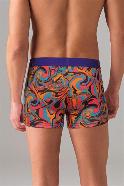 Doreanse Men  Ebru Patterned Cotton Boxer Shorts 1729 