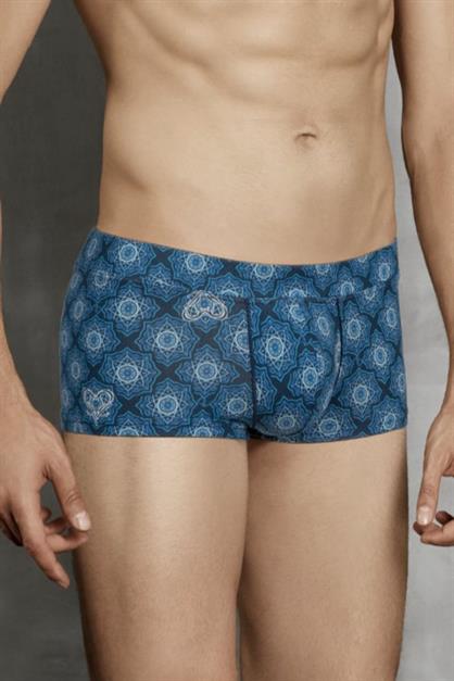 Doreanse Men Snake Pattern Mini Boxer 1739