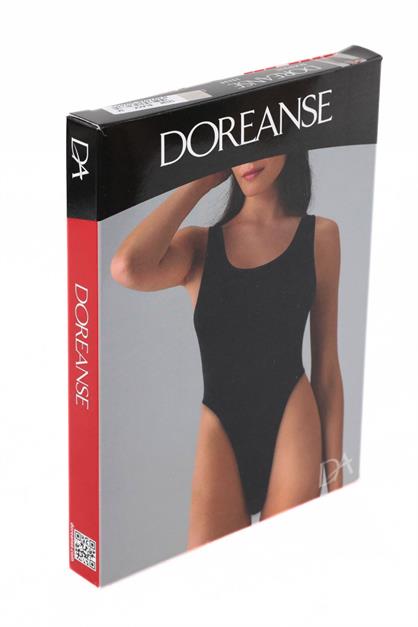 Doreanse Womens Ribbed Thong Bodysuit 12135