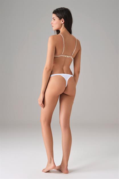Doreanse Womens Ribbed V-String Thong 6124  