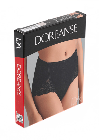Doreanse Womens High Waist Lace Slip Panties 7136