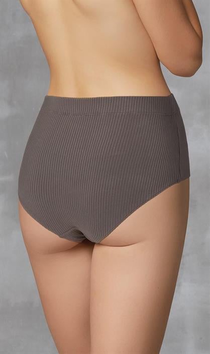 Doreanse Womens High Waist Ribbed Briefs 7094