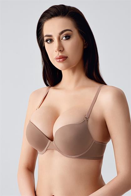 Double Push-Up Dolgulu Sütyen C17030 Capucino