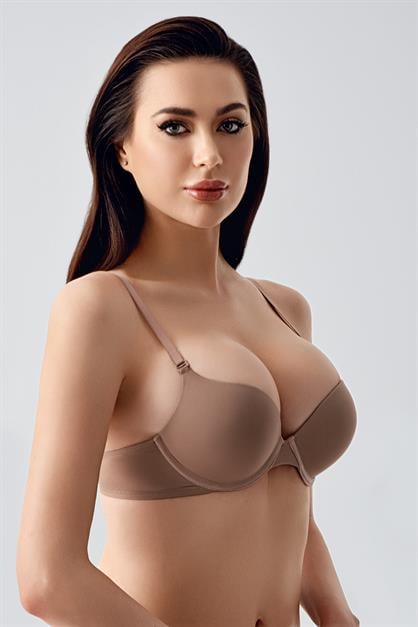 Double Push-Up Dolgulu Sütyen C17030 Capucino