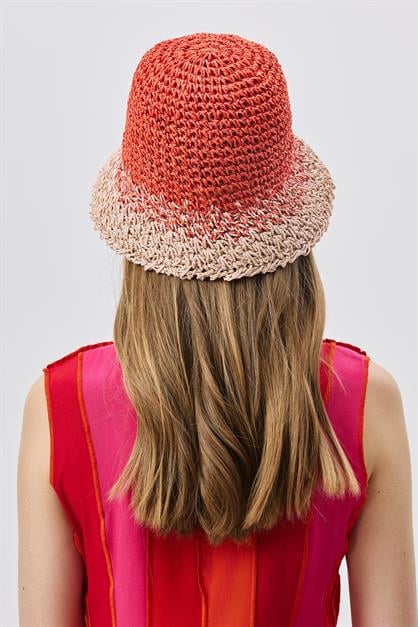 El Örgüsü Hasır Şapka Y8210