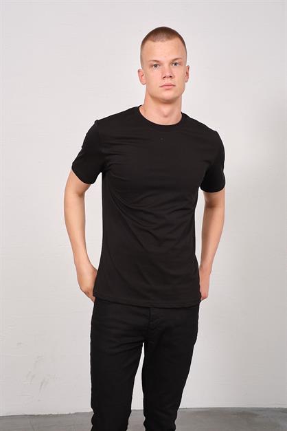 Mens Crew Neck 2-Pack Regular Fit Basic T-Shirt 990