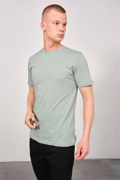 Mens Crew Neck 2-Pack Regular Fit Basic T-Shirt 990