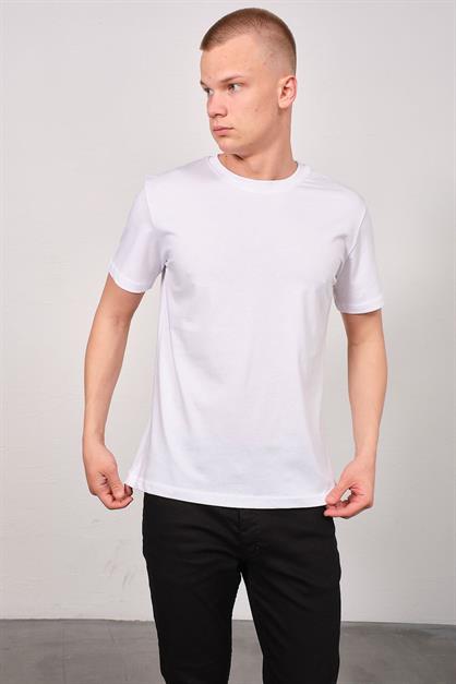 Mens Crew Neck 2-Pack Regular Fit Basic T-Shirt 990