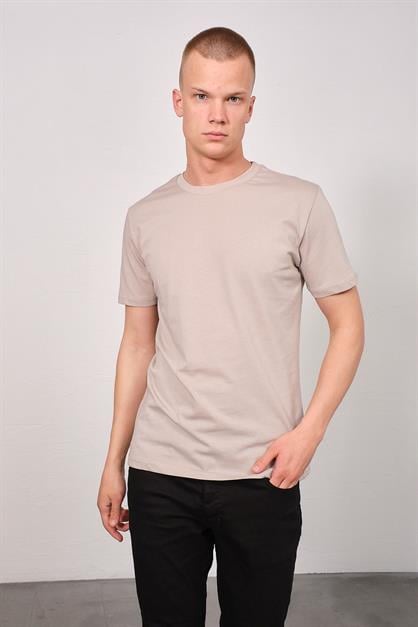 Mens Crew Neck 2-Pack Regular Fit Basic T-Shirt 990