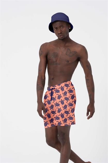 C&City Erkek Hawai Deniz Şort K-13