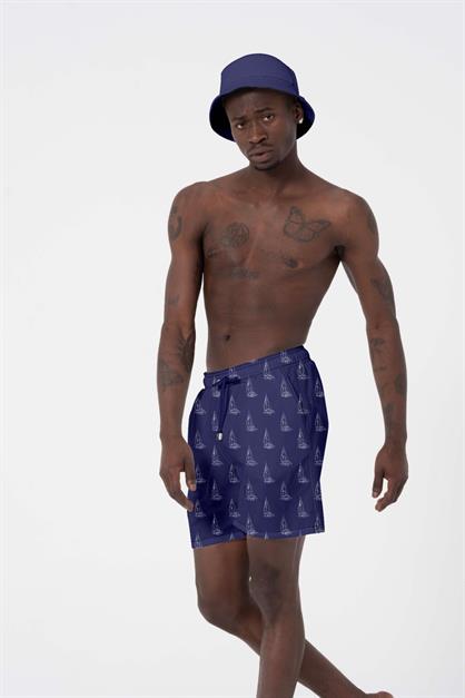 C&City Erkek Hawai Deniz Şort K-14