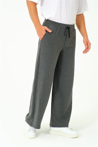 Mens Oversized Elastic Waist Baggy Sweatpants 786