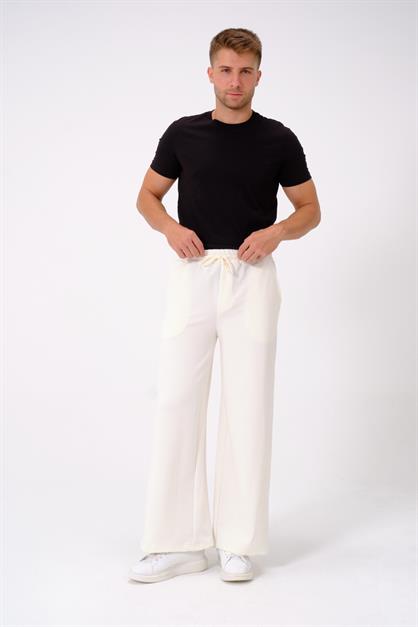 Mens Oversized Elastic Waist Baggy Sweatpants 786