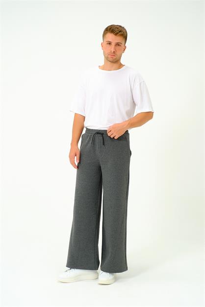Mens Oversized Elastic Waist Baggy Sweatpants 786