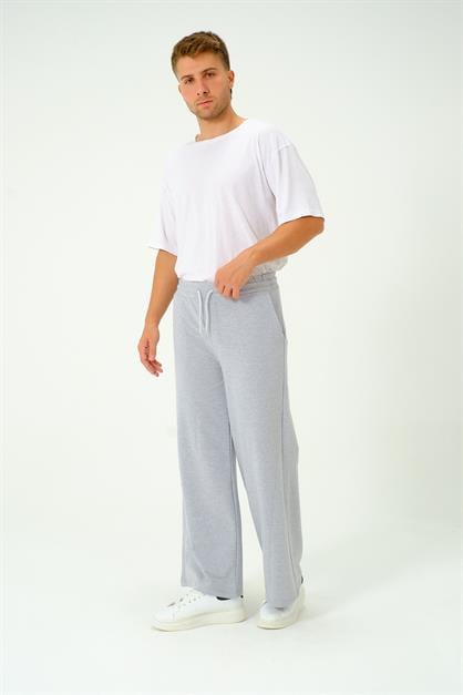 Mens Oversized Elastic Waist Baggy Sweatpants 786