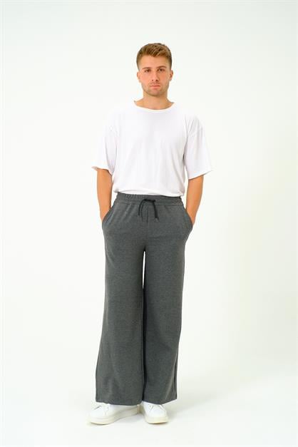 Mens Oversized Elastic Waist Baggy Sweatpants 786