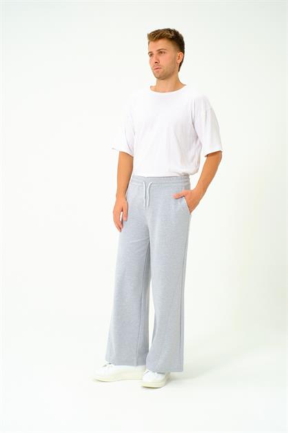 Mens Oversized Elastic Waist Baggy Sweatpants 786