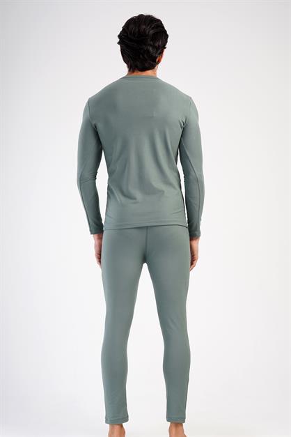 Mens Long Sleeve Crew Neck Thermal T-Shirt 405153