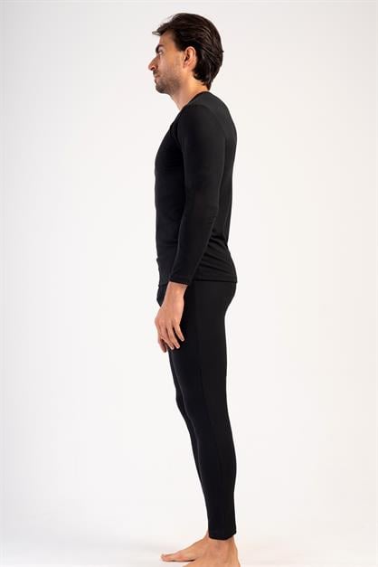 Mens Long Sleeve Crew Neck Thermal T-Shirt 405153 