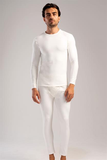 Mens Long Sleeve Crew Neck Thermal T-Shirt 405153 / 409002