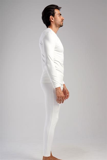 Mens Long Sleeve Crew Neck Thermal T-Shirt 405153 / 409002