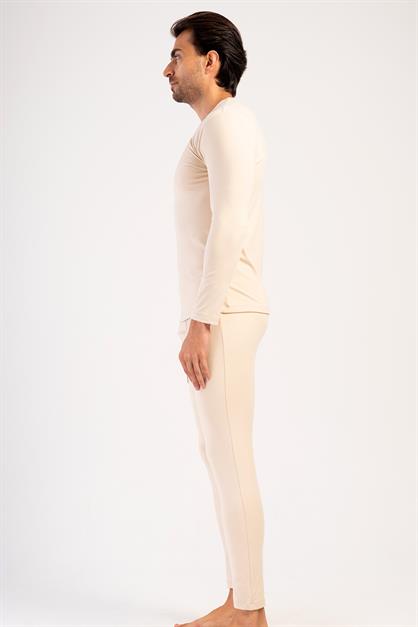 Mens Long Sleeve Crew Neck Thermal T-Shirt 405153