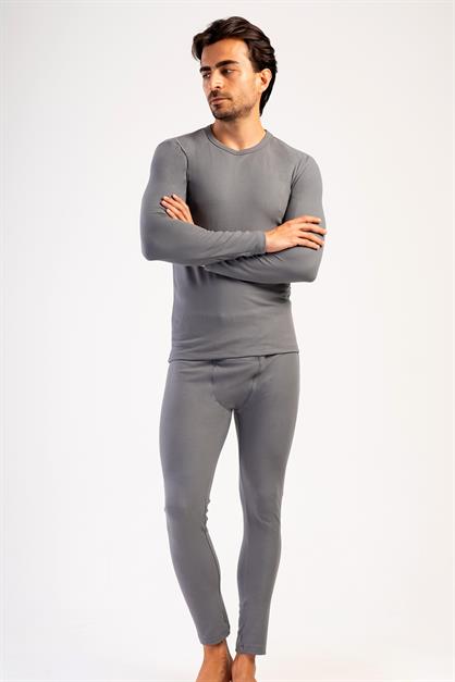 Mens Long Sleeve Crew Neck Thermal T-Shirt 405153