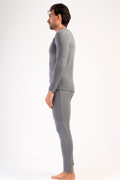 Mens Long Sleeve Crew Neck Thermal T-Shirt 405153