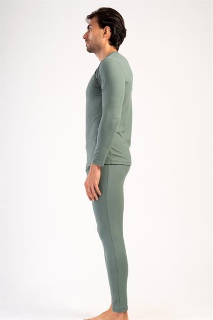 Mens Long Sleeve Crew Neck Thermal T-Shirt 405153