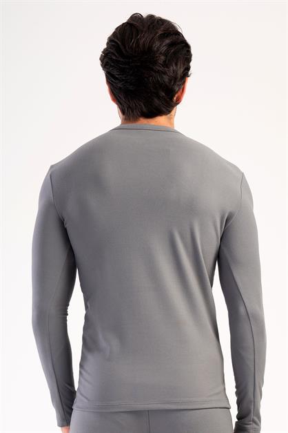 Mens Long Sleeve Crew Neck Thermal T-Shirt 409006
