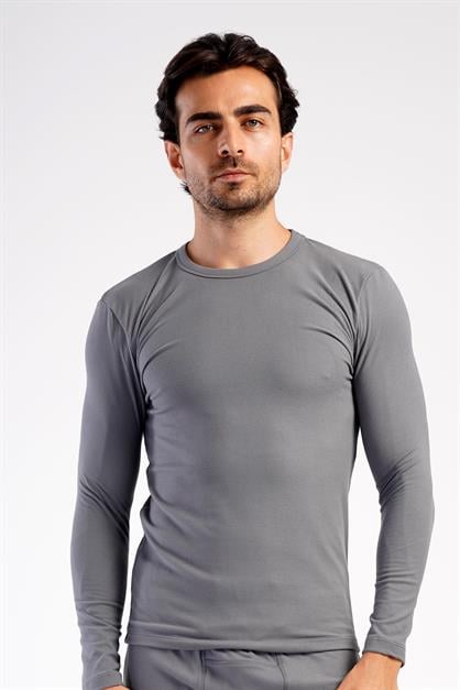 Mens Long Sleeve Crew Neck Thermal T-Shirt 409006