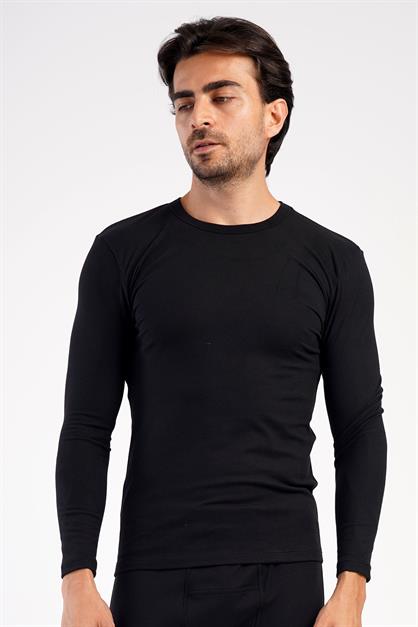 Mens Long Sleeve Crew Neck Thermal T-Shirt 409006 