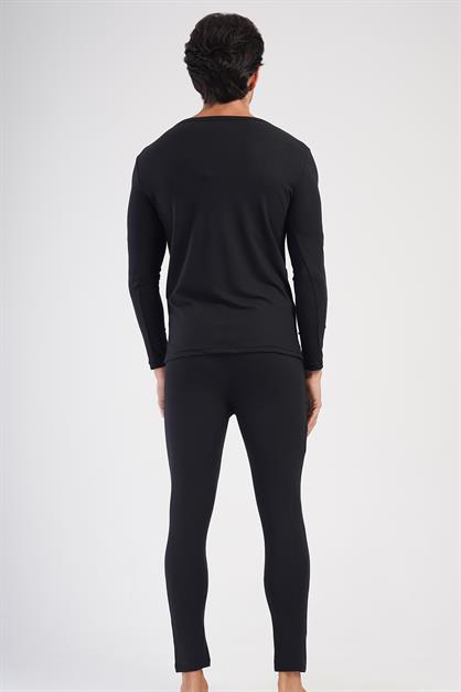 Mens Long-Sleeve Thermal Pajama Set 405158 