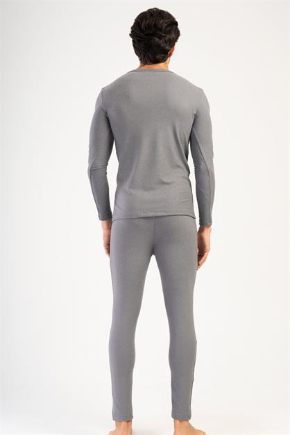 Mens Long-Sleeve Thermal Pajama Set 405158 